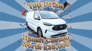 Top prize banner