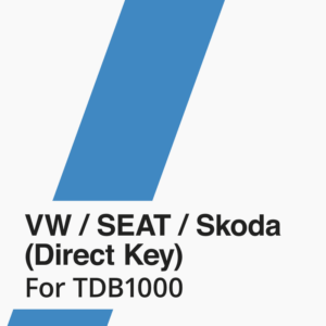 VW/Seat/Skoda (Direct Key) Software for TDB1000
